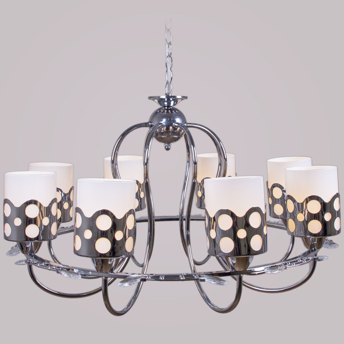 Подвесная люстра Reluce 11060-5.4-08 CH Подвесная люстра Reluce 11060-5.4-08 CH