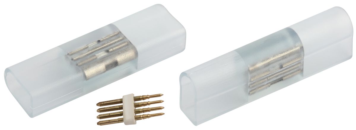 Коннектор для светодиодного неона Эра LS-connector-220-neon-set 2 шт Б0074070