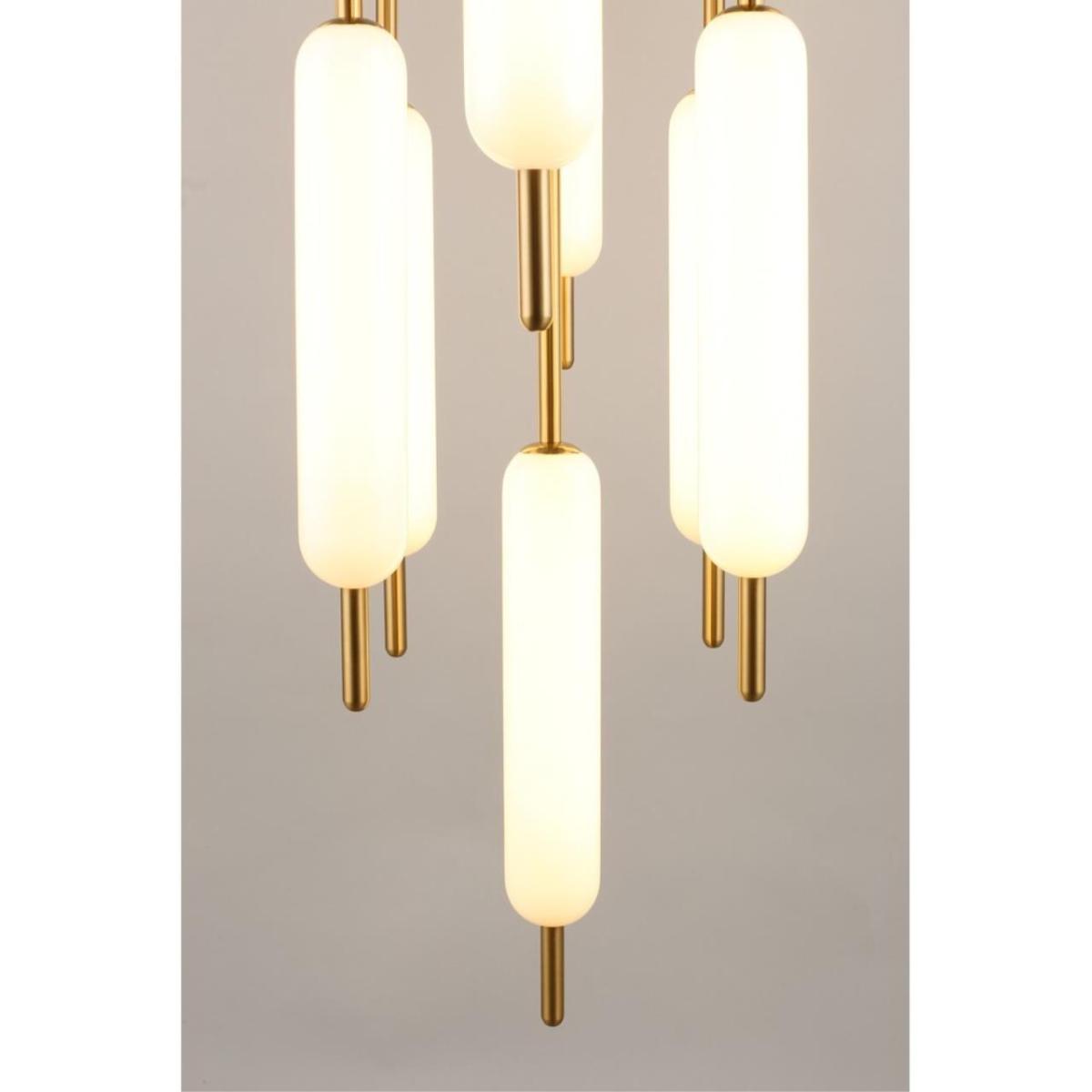 Подвесная светодиодная люстра Aployt Carla APL.010.03.136