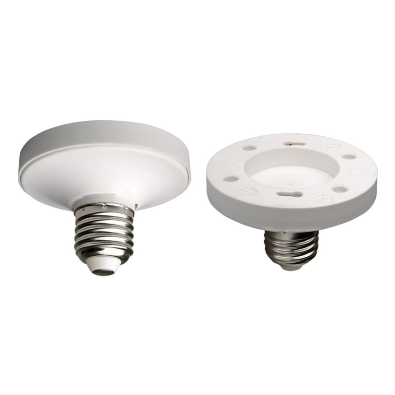 Переходник с цоколя Е27 на GX53 (06475) Uniel LH27-GX53