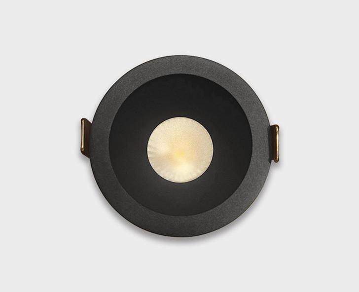 Встраиваемый светильник Italline IT08-8040 black 3000K