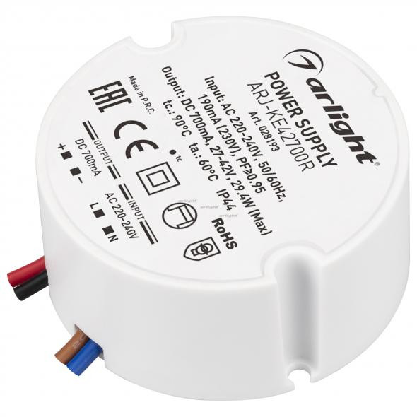 Блок питания для светодиодной ленты Arlight ARJ 028193 Блок питания для светодиодной ленты Arlight ARJ 028193