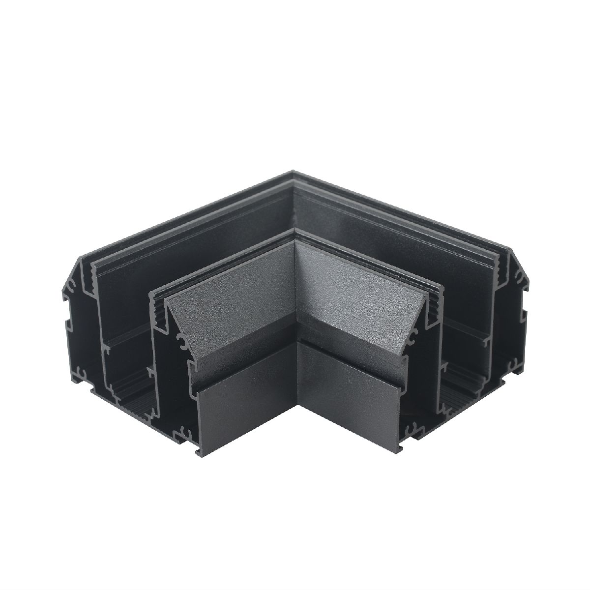 Угол соединительный для встраиваемого магнитного шинопровода Crystal Lux CLT 0.233 01 BL