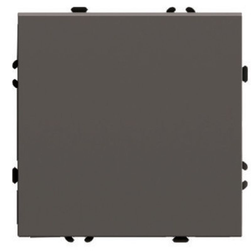 Переключатель перекрестный 1-клавишный (механизм) Stekker Эмили 250В 10А RSW10-5110-09 антрацит soft touch