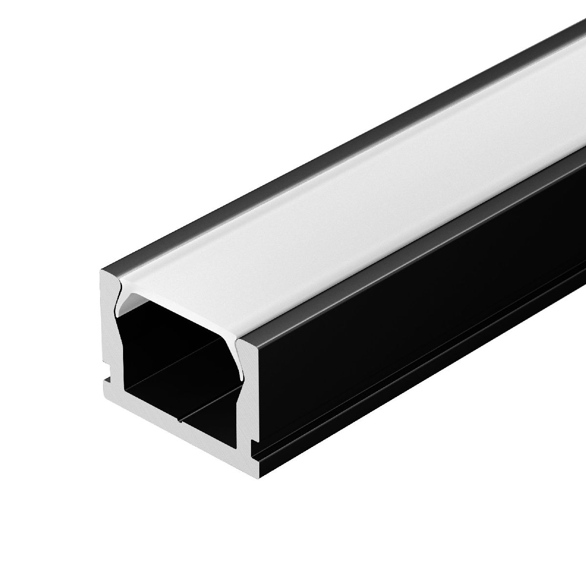 Алюминиевый профиль Arlight PIK-1007-2000 ANOD BLACK 045492 Алюминиевый профиль Arlight PIK-1007-2000 ANOD BLACK 045492