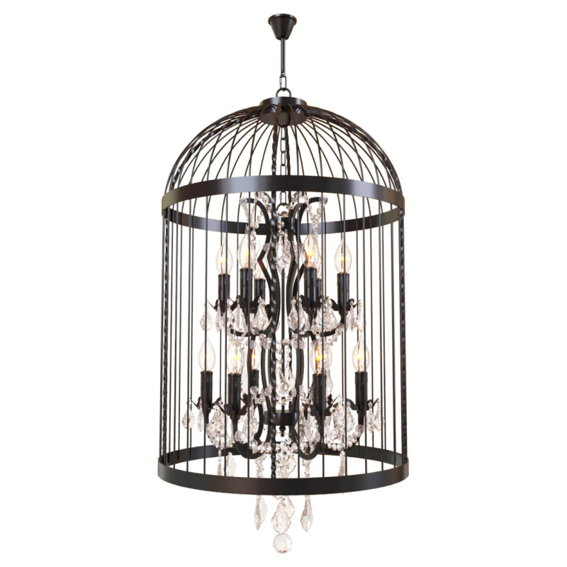 Подвесная люстра LOFT IT Vintage birdcage Loft1891/12 Подвесная люстра LOFT IT Vintage birdcage Loft1891/12