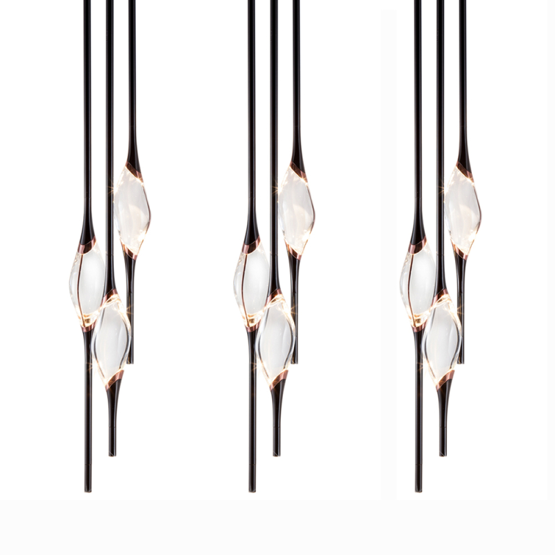 Подвесной светильник Delight Collection Pezzo OM82113-9 pearl black Подвесной светильник Delight Collection Pezzo OM82113-9 pearl black