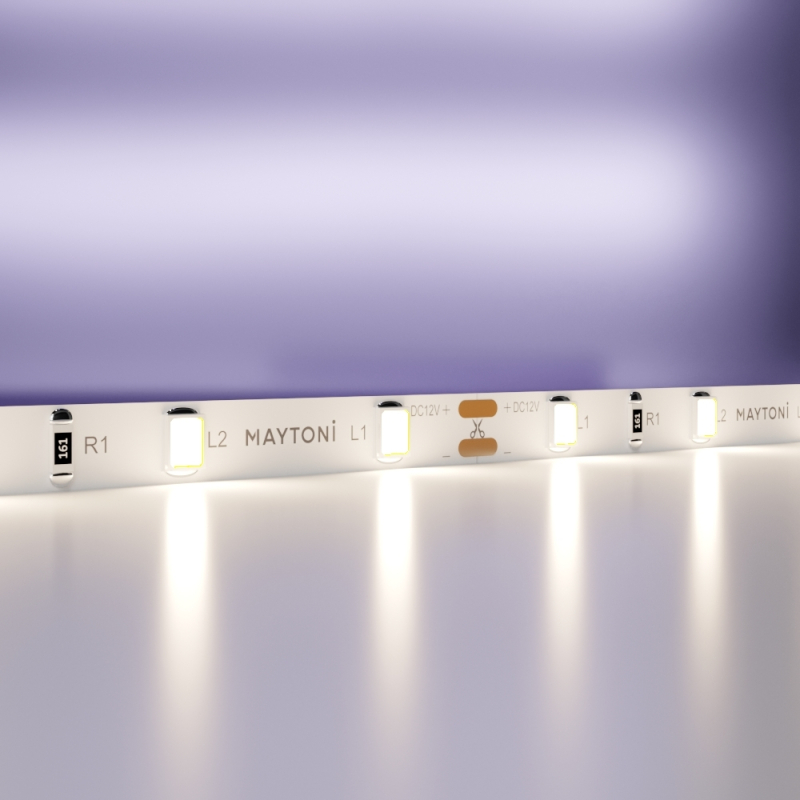 Светодиодная лента Maytoni Led Strip 12В 2835 4,8Вт/м 4000K 5м IP20 20008 Светодиодная лента Maytoni Led Strip 12В 2835 4,8Вт/м 4000K 5м IP20 20008