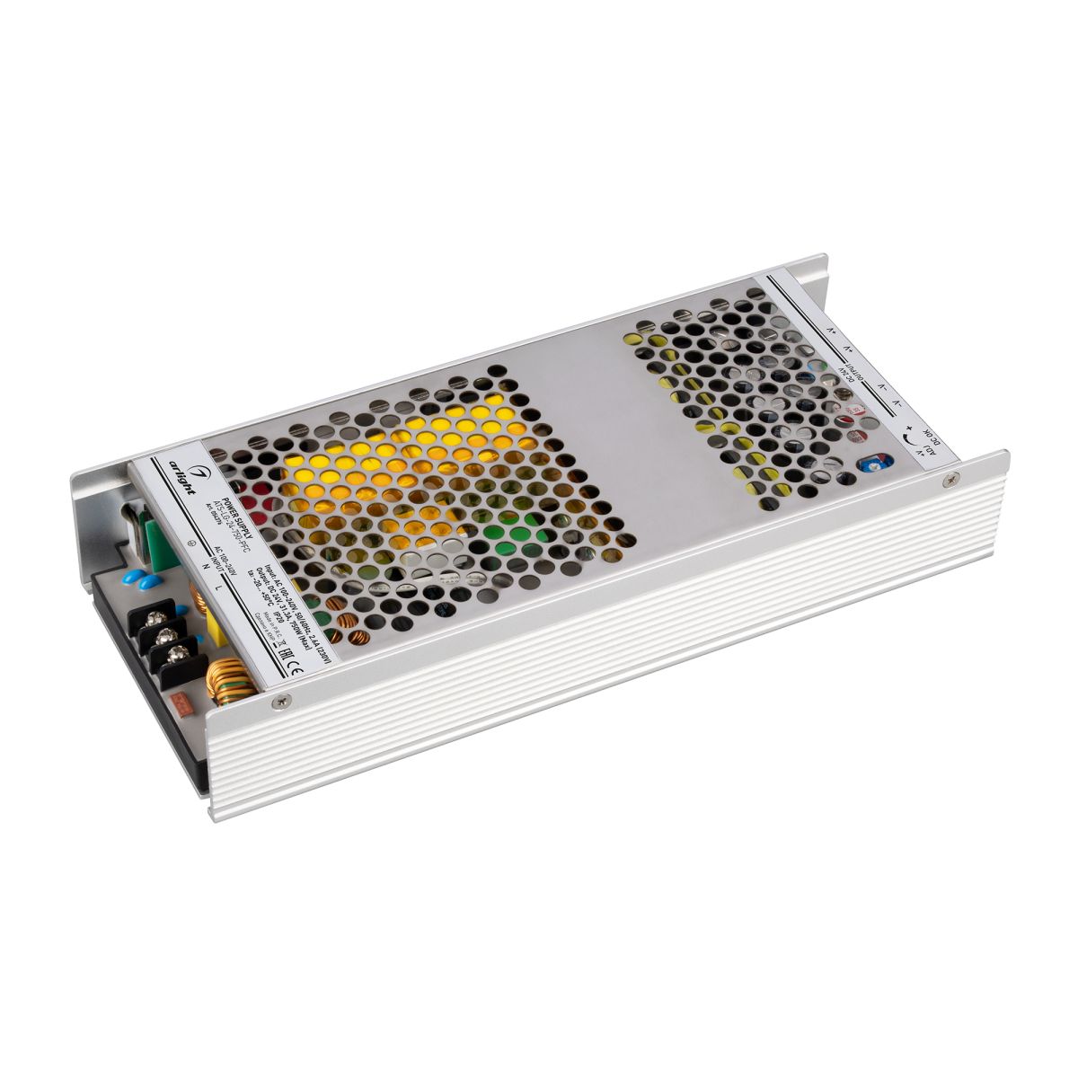 Блок питания Arlight ATS-LG-24-750-PFC (24V, 31.3A, 750W) (IP20 Сетка) 054376 Блок питания Arlight ATS-LG-24-750-PFC (24V, 31.3A, 750W) (IP20 Сетка) 054376