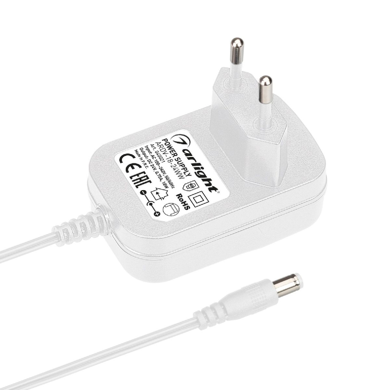 Блок питания Arlight ARDV-18-24WW 24V, 0,75A, 18W 040021 Блок питания Arlight ARDV-18-24WW 24V, 0,75A, 18W 040021