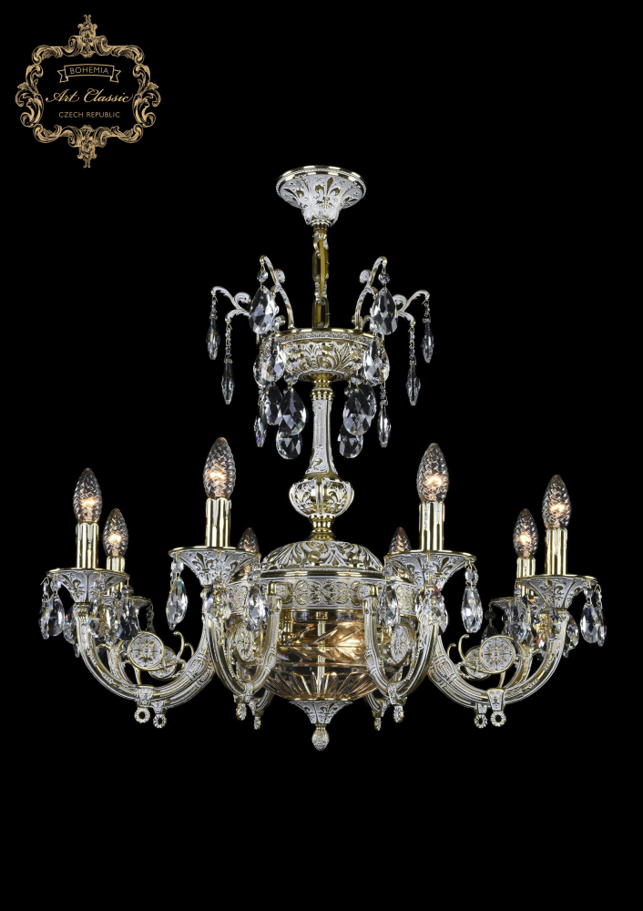 Подвесная люстра Art Classic 31.12.8.KR175SP.250IT.GW.Sp.Clear.1D