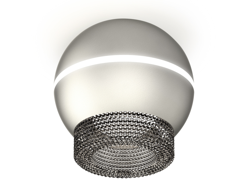 Накладной светильник с дополнительной подсветкой Ambrella Light Techno XS1103020 (C1103, N7192) Накладной светильник с дополнительной подсветкой Ambrella Light Techno XS1103020 (C1103, N7192)