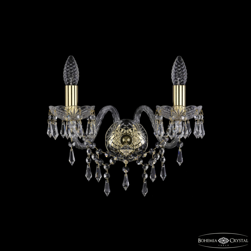 Бра Bohemia Ivele Crystal 1403B/2/160 G Бра Bohemia Ivele Crystal 1403B/2/160 G