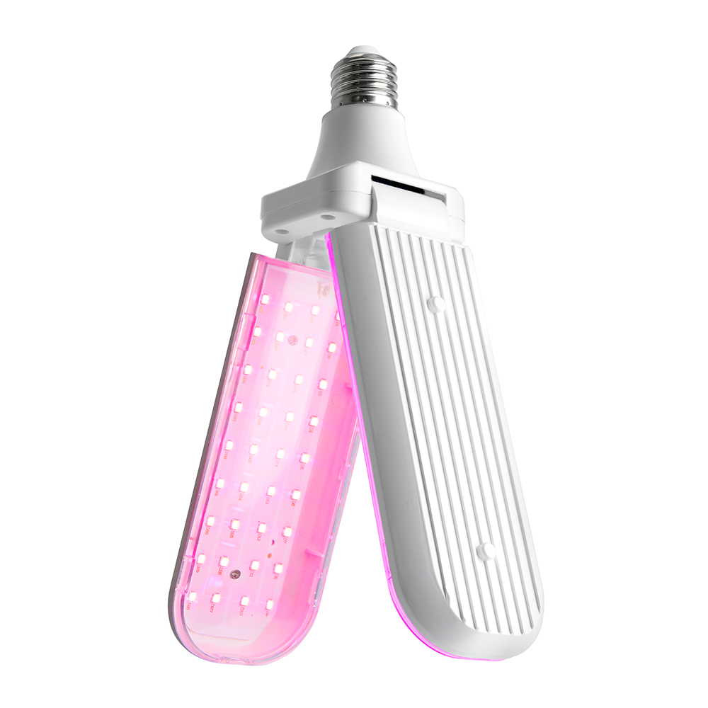 Лампа светодиодная 2-х лепестковая Feron LB-7000 E27 20W красно-синий спектр 48443 Лампа светодиодная 2-х лепестковая Feron LB-7000 E27 20W красно-синий спектр 48443