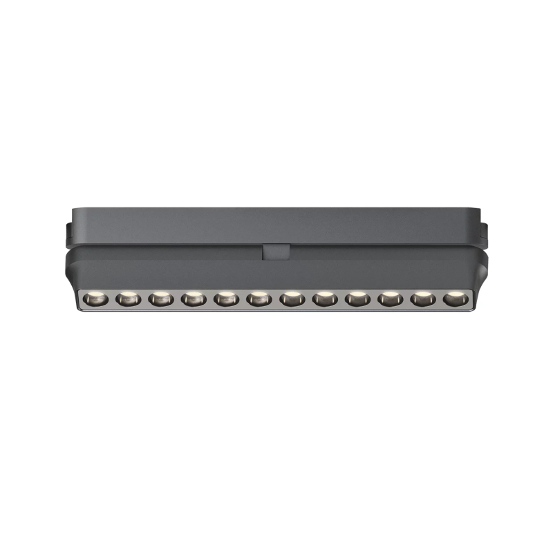 Трековый магнитный однофазный светильник Denkirs Air grill DK5308-BK Трековый магнитный однофазный светильник Denkirs Air grill DK5308-BK