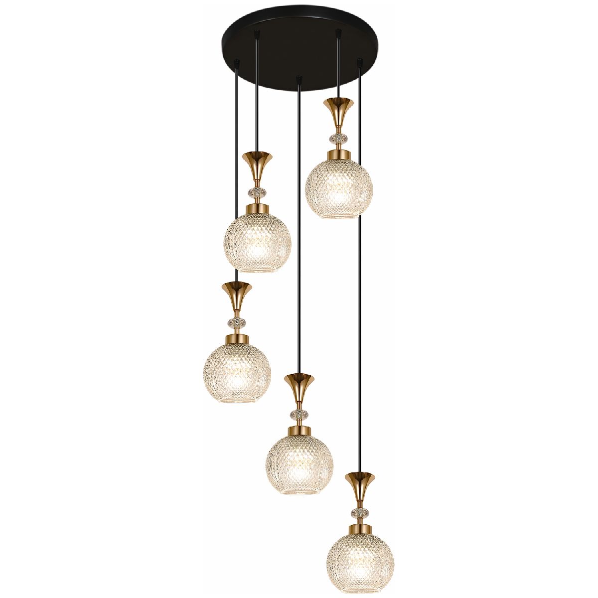 Подвесная люстра Reluce 02001-0.9-05 WH Подвесная люстра Reluce 02001-0.9-05 WH