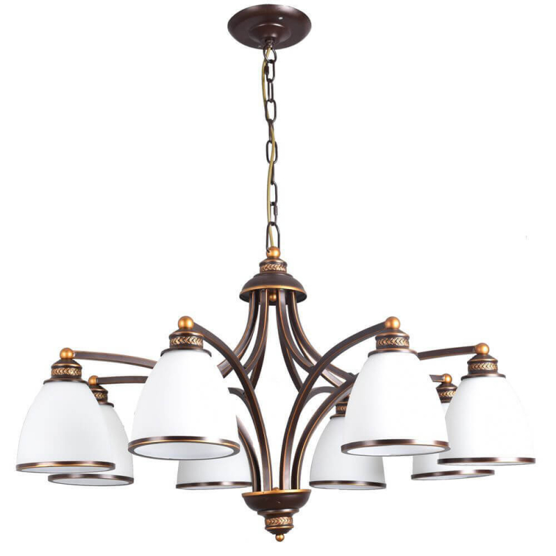 Подвесная люстра Arte Lamp Bonito A9518LM-8BA Подвесная люстра Arte Lamp Bonito A9518LM-8BA