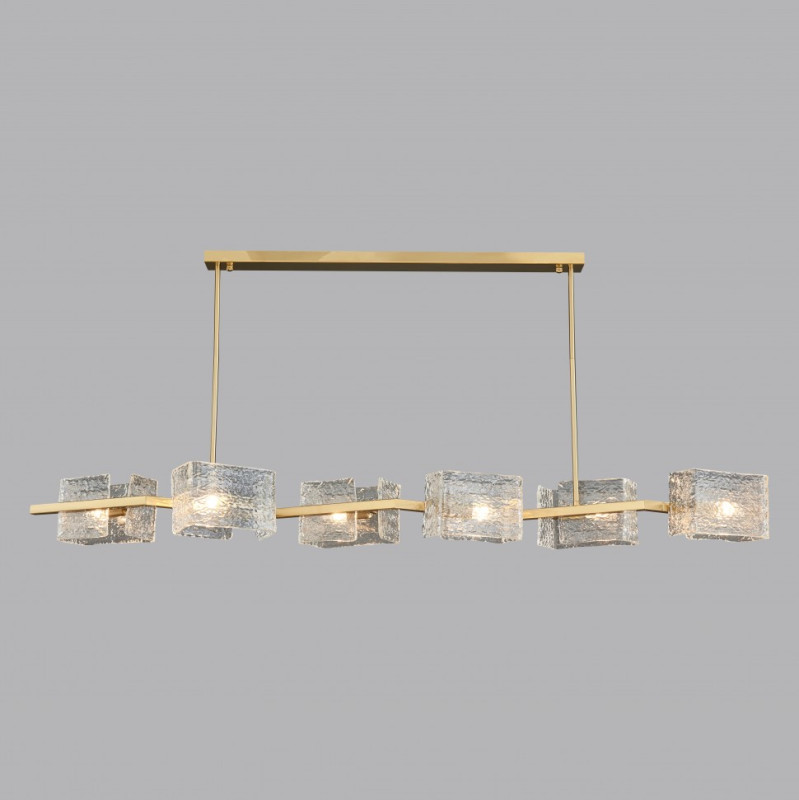 Подвесная люстра iLamp Dallas 2078-6L BR Подвесная люстра iLamp Dallas 2078-6L BR