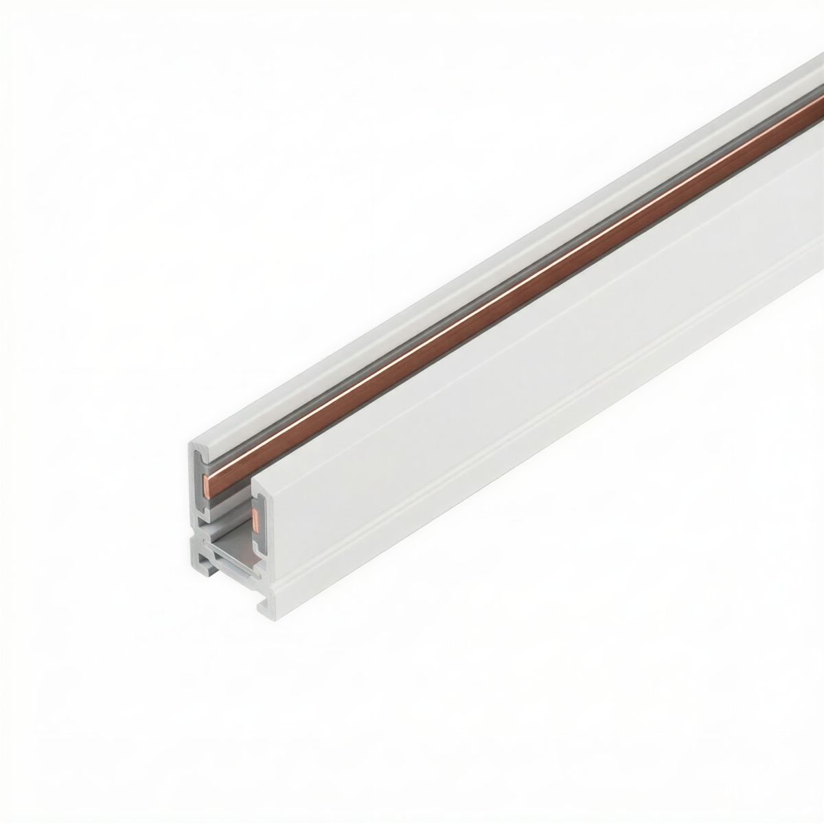 Шинопровод магнитный накладной Arlight MAG-MICROCOSM-TRACK-1115-1000 (WH) (IP20 Металл) 062322