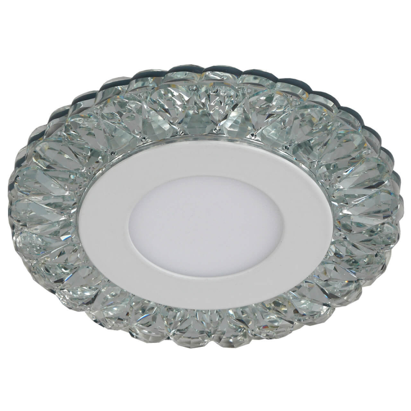 Встраиваемый светильник ЭРА DK LED 16 SL/WH Б0036497 Встраиваемый светильник ЭРА DK LED 16 SL/WH Б0036497