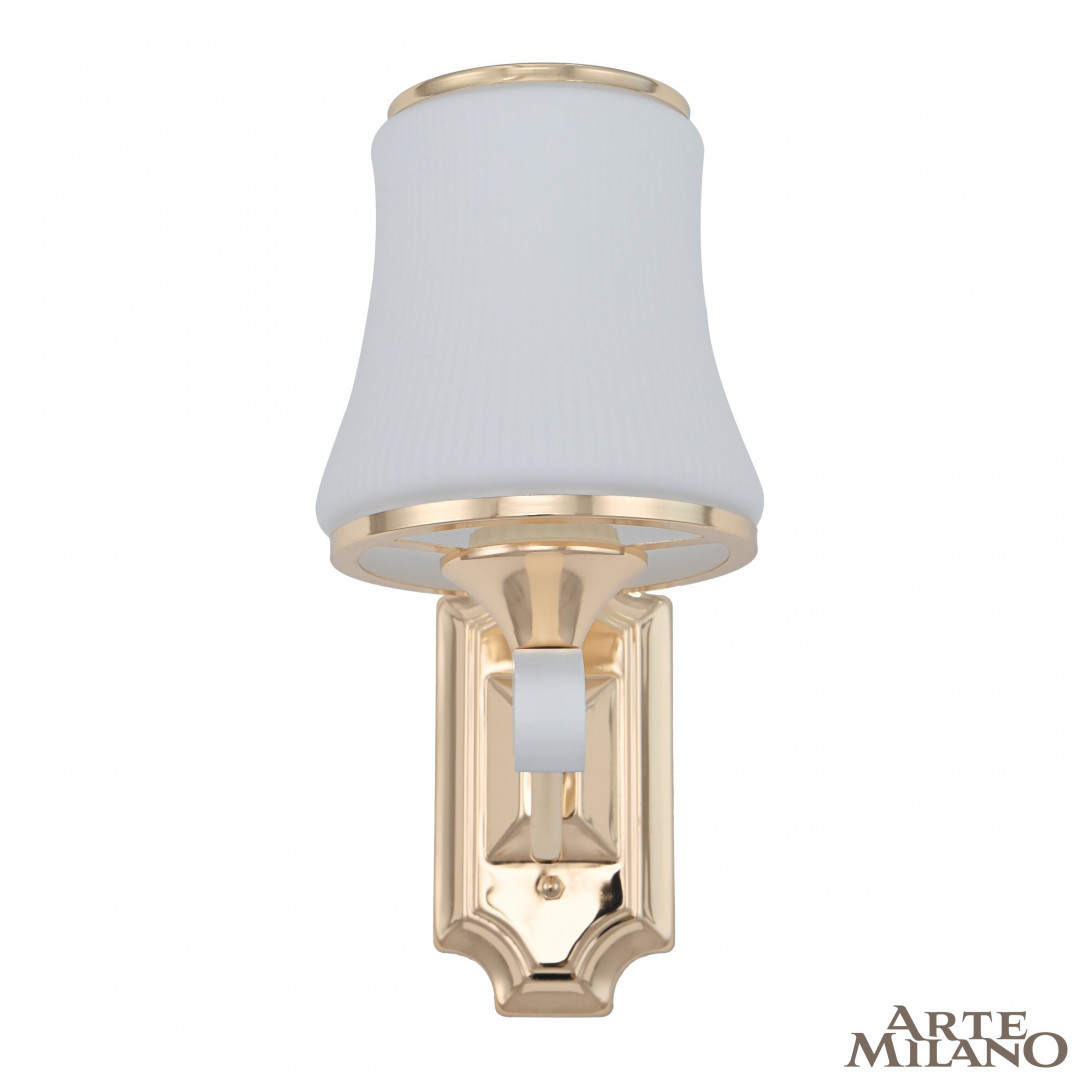 Бра Arte Milano Florentia-3987 303987/1W Wh/Gd Бра Arte Milano Florentia-3987 303987/1W Wh/Gd
