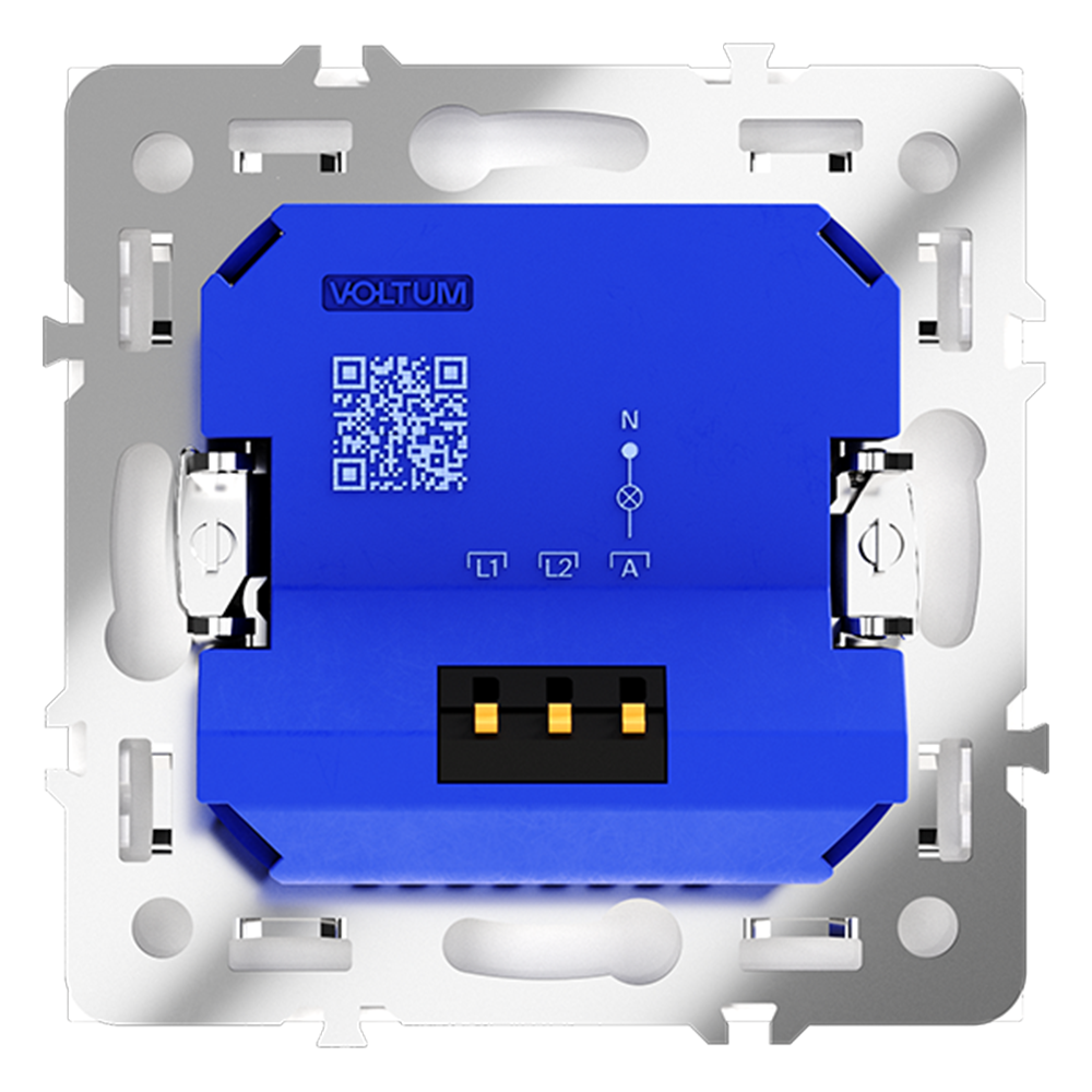 Светорегулятор Voltum S70 VLS070301 (белый глянцевый)