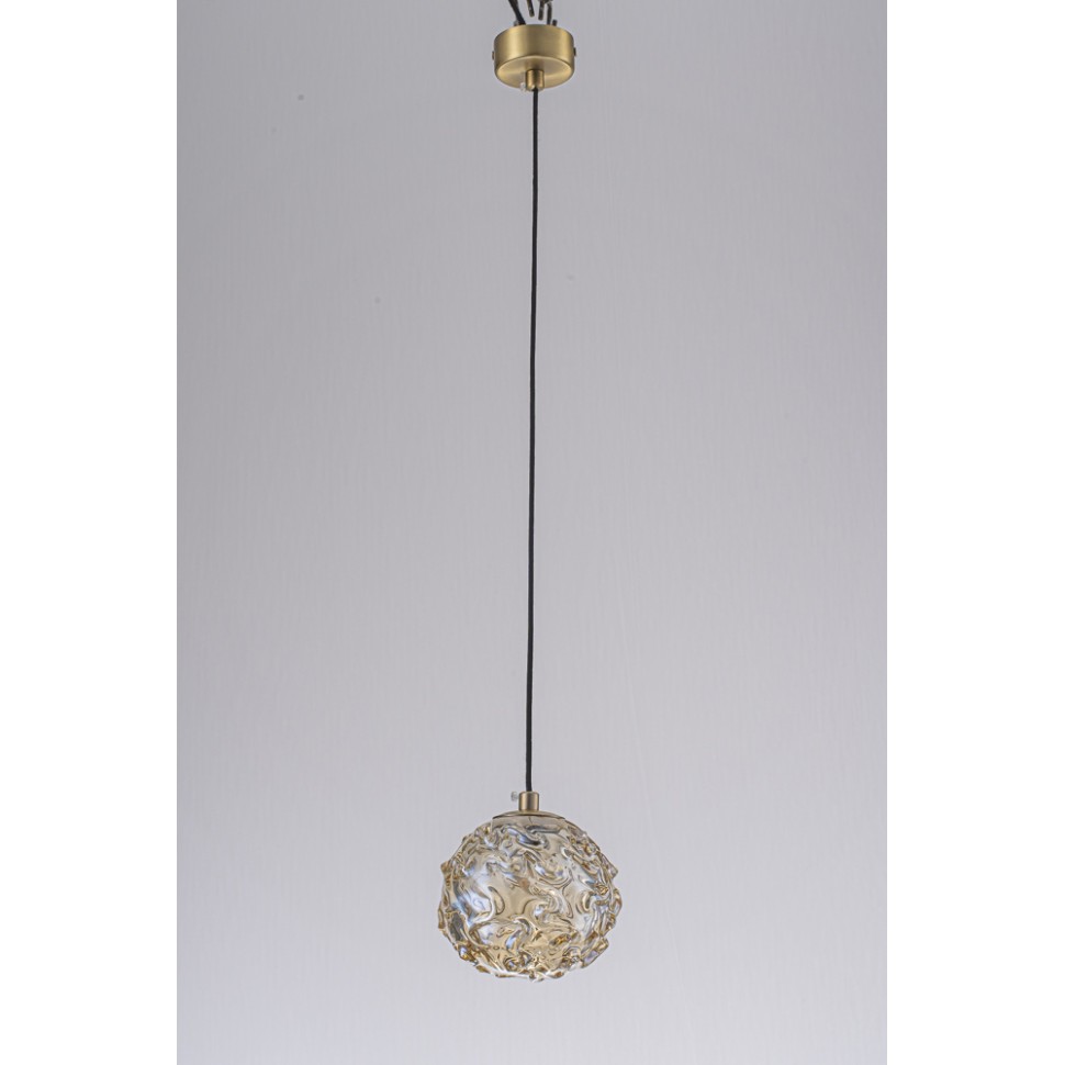 Подвесной светильник Belfast Moyola 104-1 BR AM