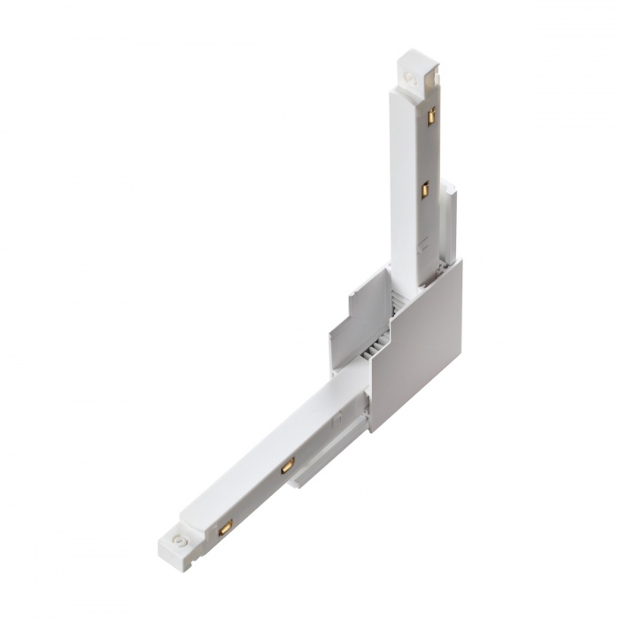 Соединитель с токопроводом для шинопровода Г-образный Novotech Flum 135123 Соединитель с токопроводом для шинопровода Г-образный Novotech Flum 135123