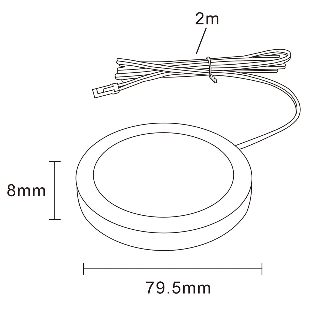 Накладной мебельный светильник Lightstar Mobiled 036540