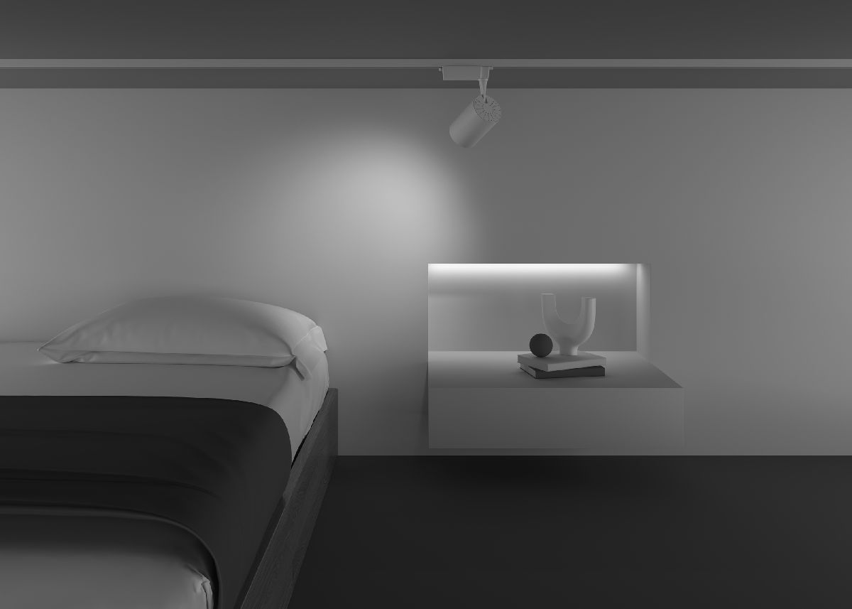 Трековый светильник Maytoni Technical Vuoro TR003-1-15W3K-W-W