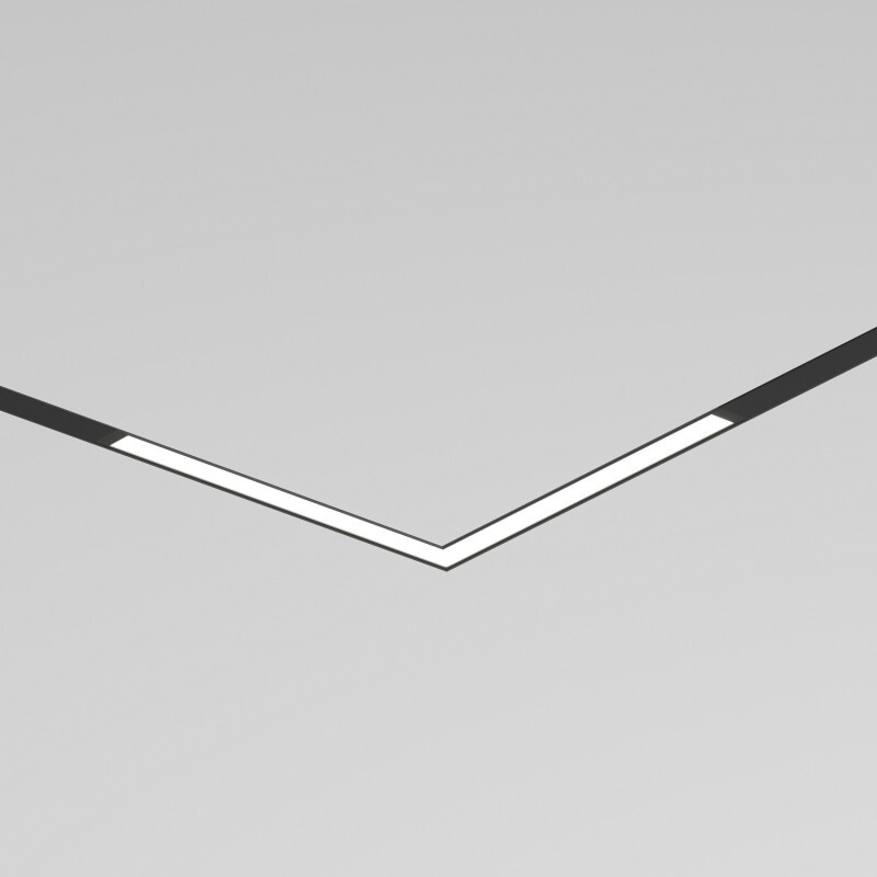 Трековый однофазный светильник Denkirs Simple Linear DK8214-BK Трековый однофазный светильник Denkirs Simple Linear DK8214-BK