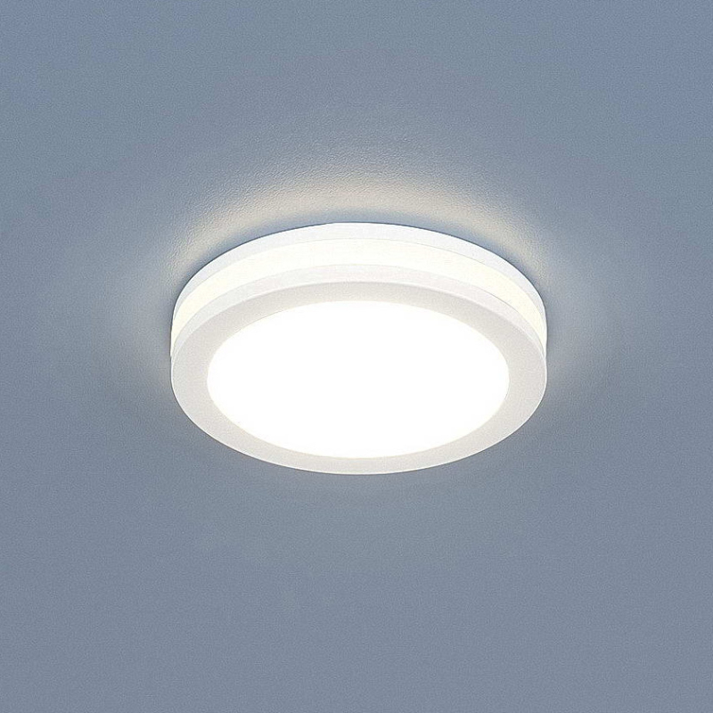 Встраиваемый светодиодный светильник Elektrostandard DSKR80 5W 3300K 4690389056703 Встраиваемый светодиодный светильник Elektrostandard DSKR80 5W 3300K 4690389056703