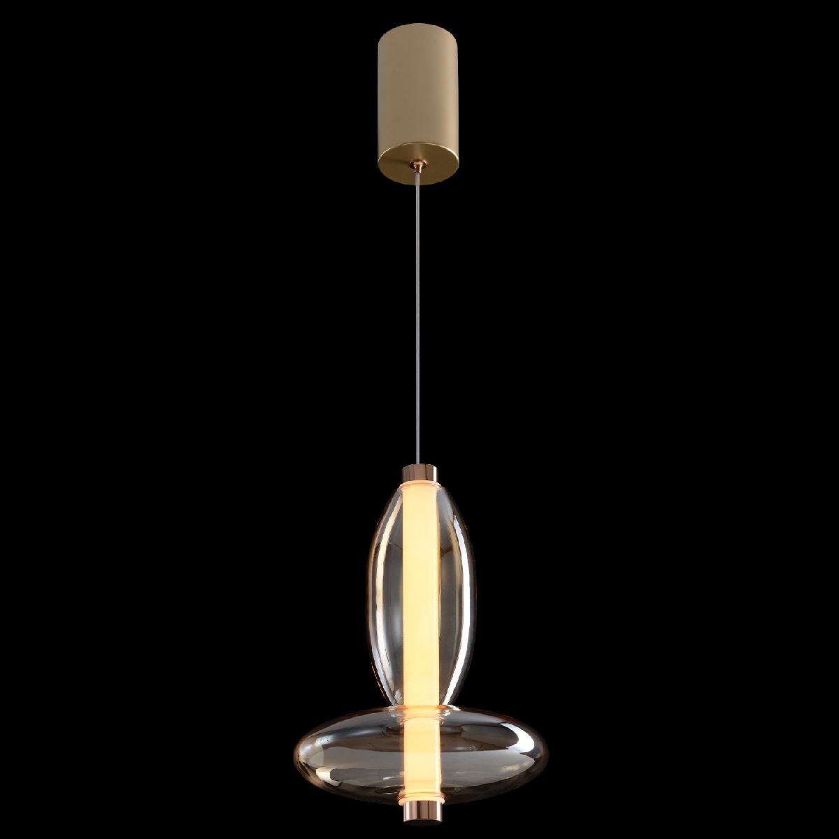 Подвесной светильник Crystal Lux QUASAR SP7W LED AMBER Подвесной светильник Crystal Lux QUASAR SP7W LED AMBER
