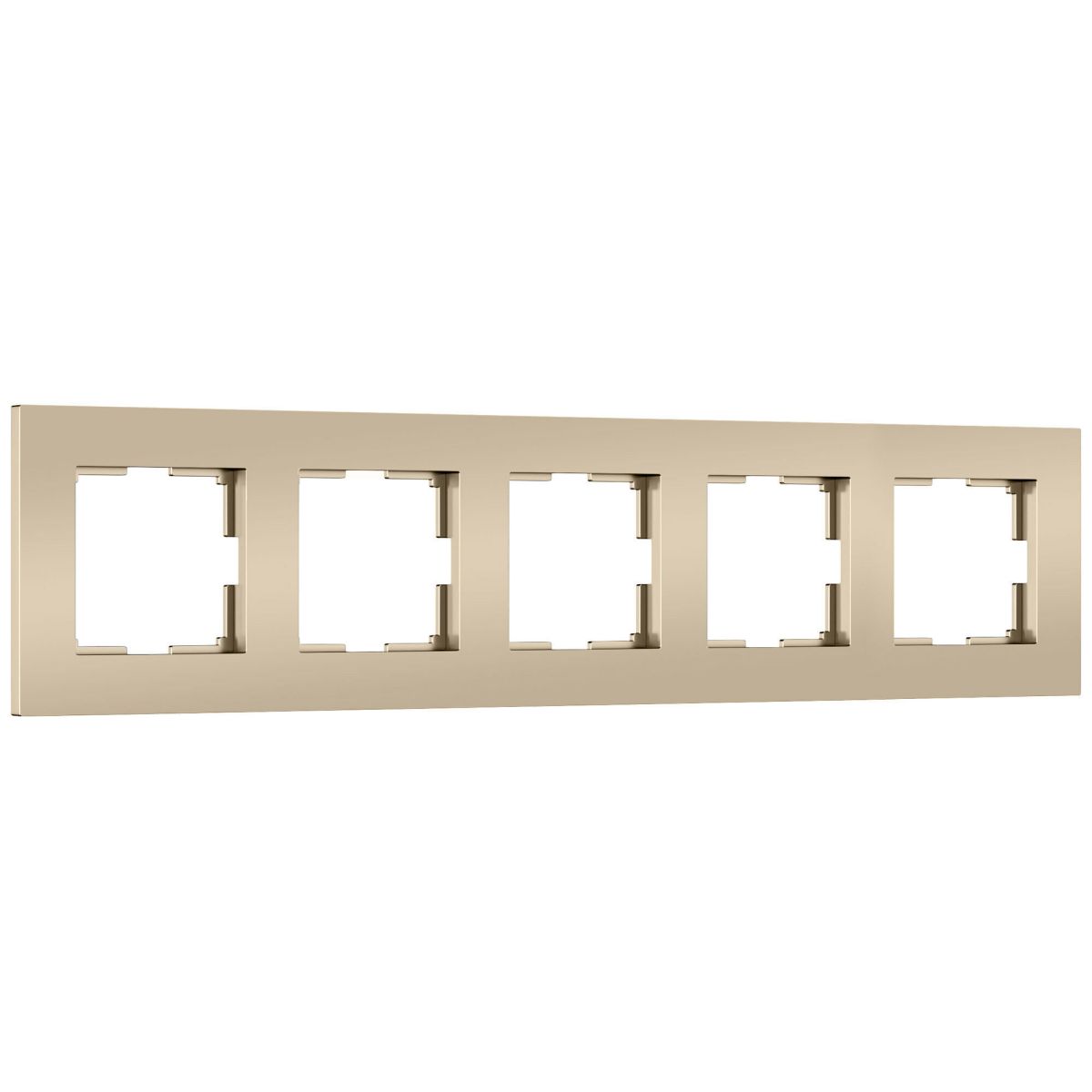 Рамка на 5 постов Werkel Slab (шампань софт) W0052911 4690389218460 a071629