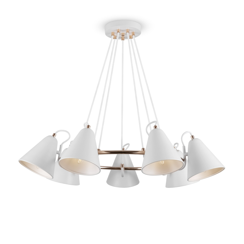 Подвесная люстра Freya Falke FR8001PL-07WG Подвесная люстра Freya Falke FR8001PL-07WG