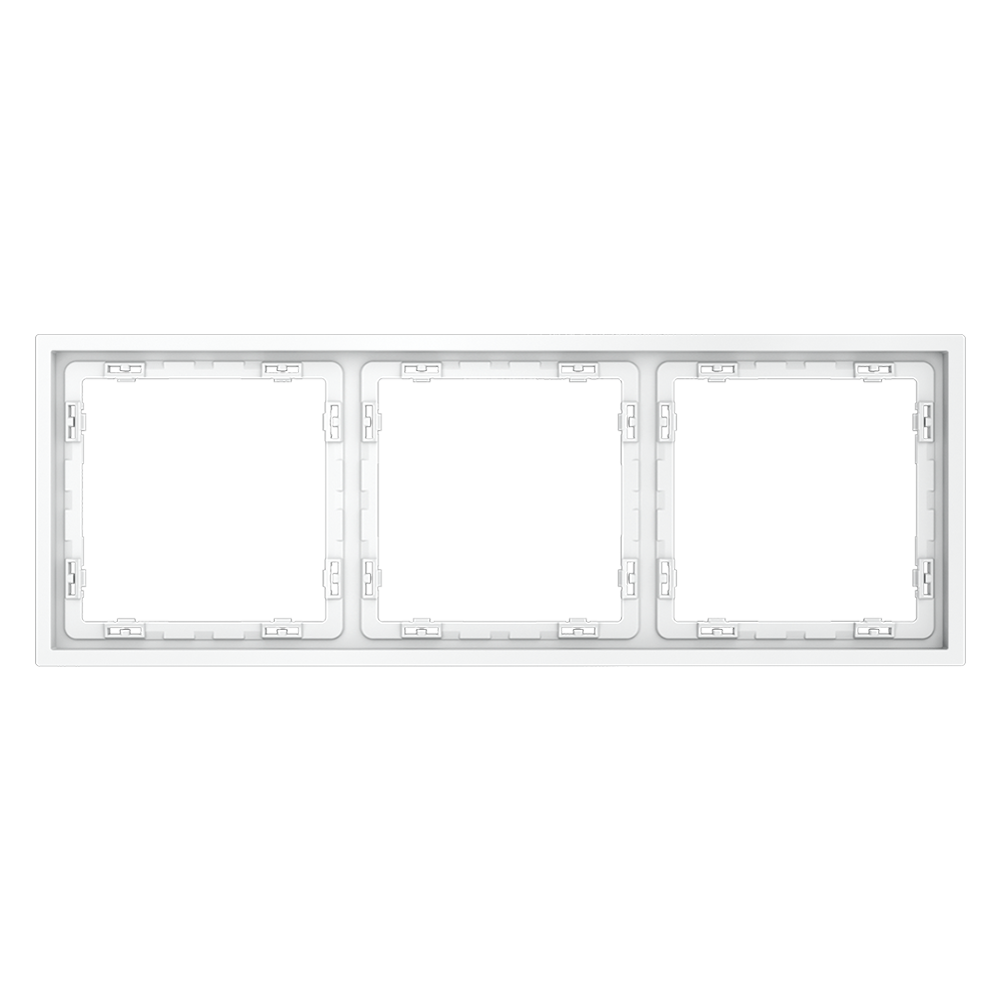 Рамка на 3 поста Voltum S70 VLS100302 (белый матовый)