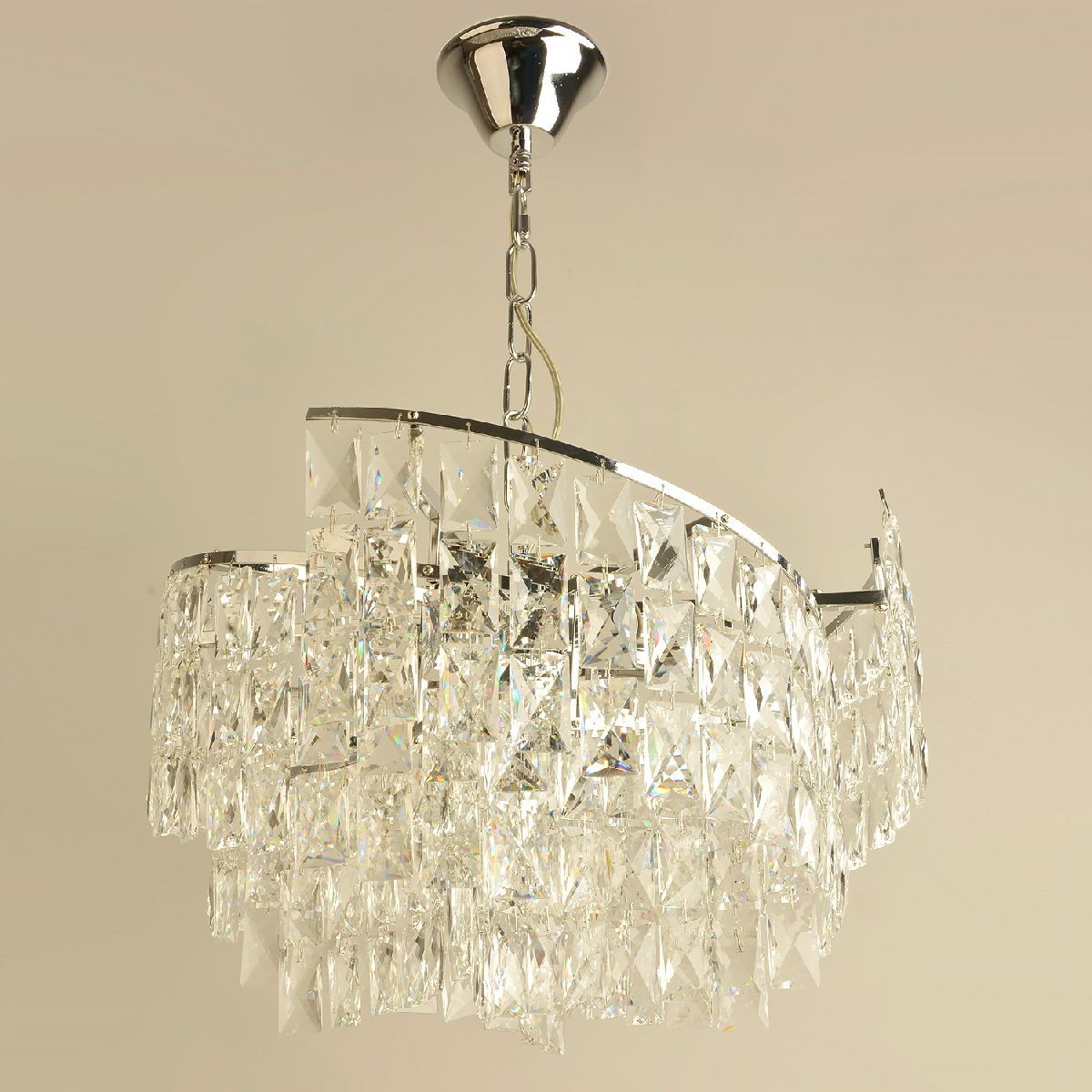 Подвесная люстра Reluce 02414-0.4-10A CR