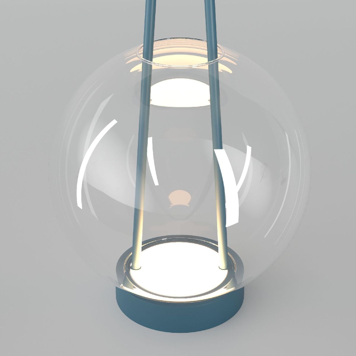 Настольная лампа Eurosvet Frasco 80507/1 синий a069348