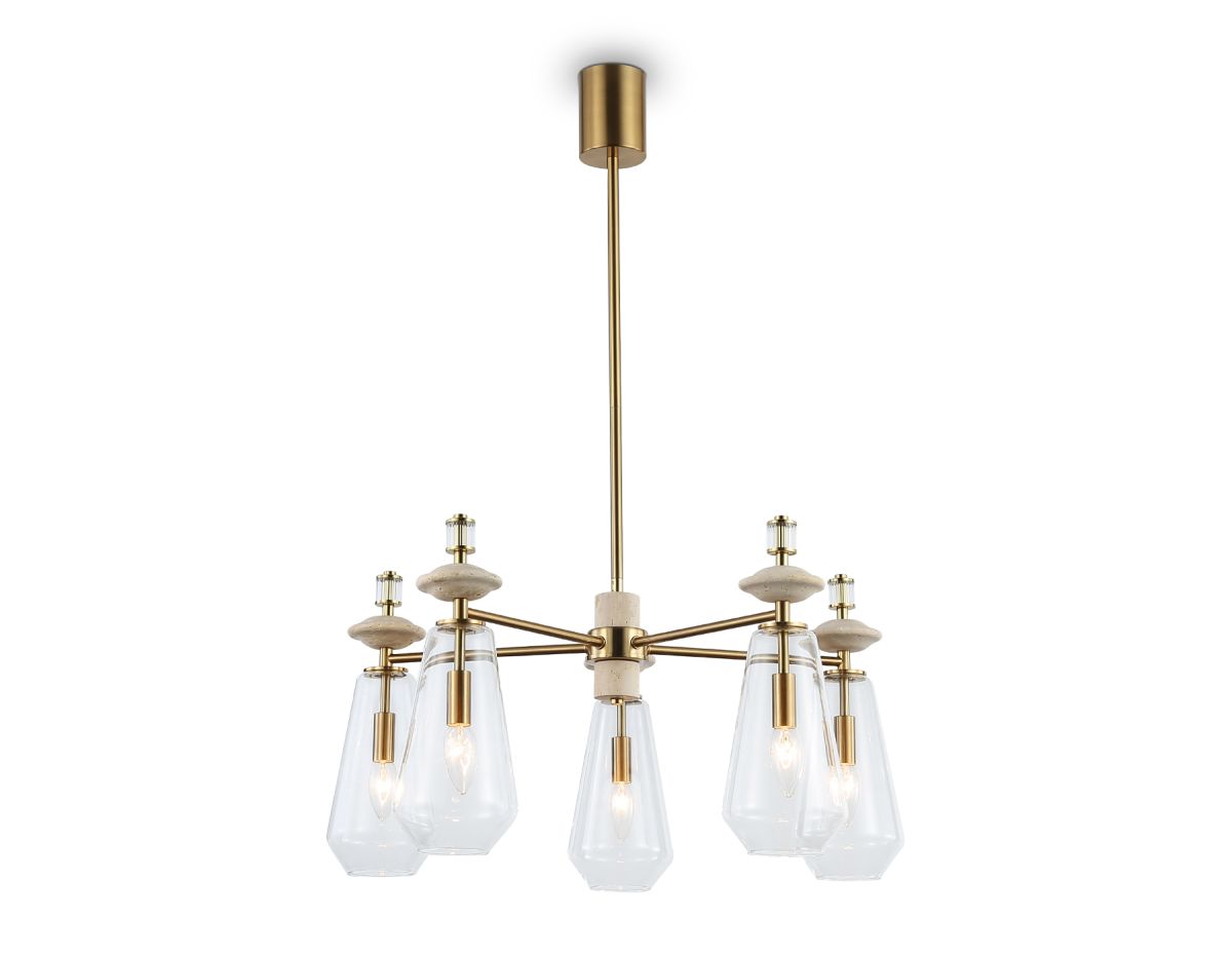 Люстра на штанге Ambrella Light High Light Ceramo Modern LH53305
