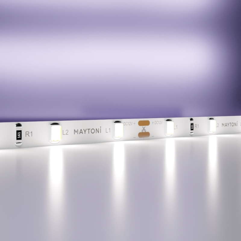 Светодиодная лента Maytoni Led Strip 12В 2835 4,8Вт/м 6000K 5м IP20 20009 Светодиодная лента Maytoni Led Strip 12В 2835 4,8Вт/м 6000K 5м IP20 20009