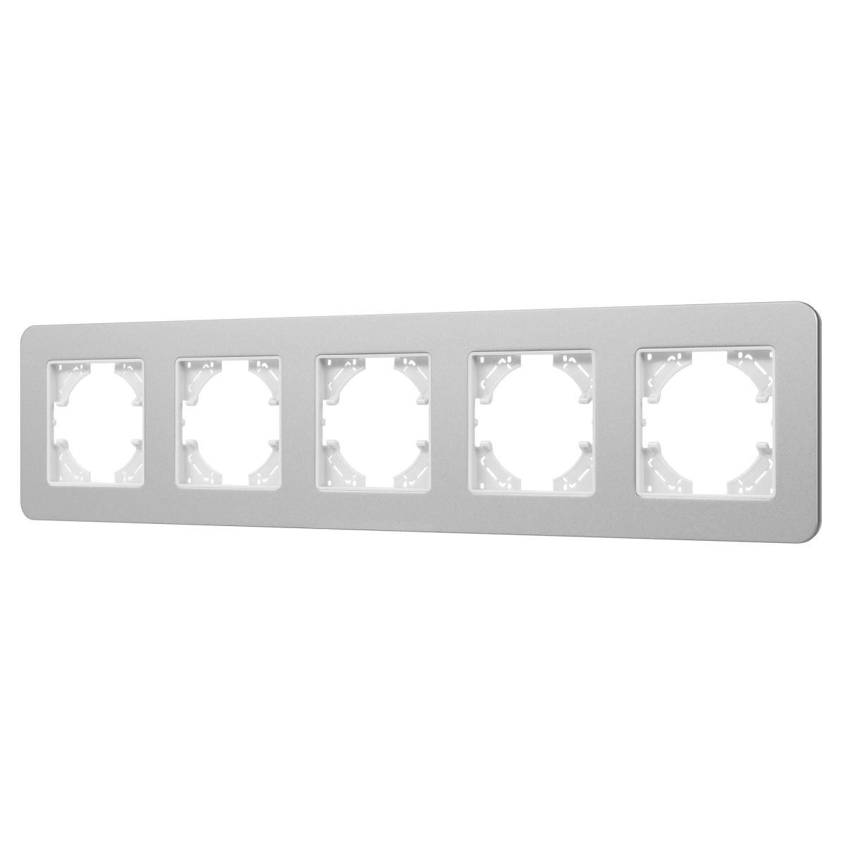 Рамка на 5 постов алюминиевая Arlight FRM-AKIRY-SFAL-5-SR 049746