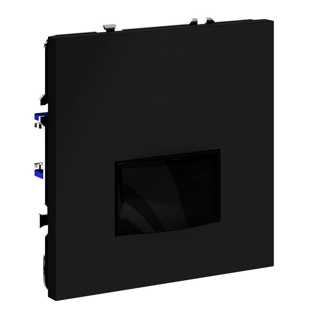 Датчик движения встраиваемый VOLTUM S70 VLS070508 (черный матовый)