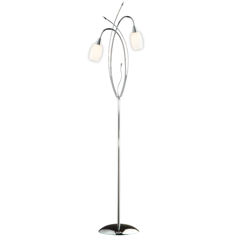 Торшер Eurosvet 22080/2F хром Торшер Eurosvet 22080/2F хром