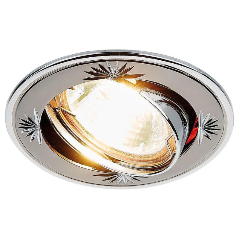 Встраиваемый светильник Ambrella Light Classic 104A CF GU/CH Встраиваемый светильник Ambrella Light Classic 104A CF GU/CH