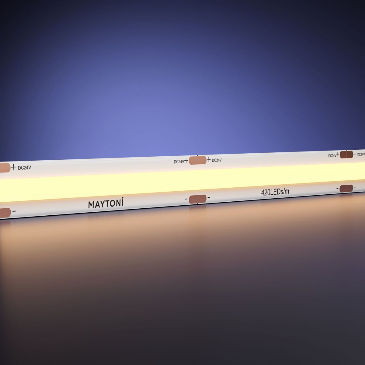 Светодиодная лента Maytoni Led Strip 24В COB 4,8Вт/м 2700К 15м IP 20 201293