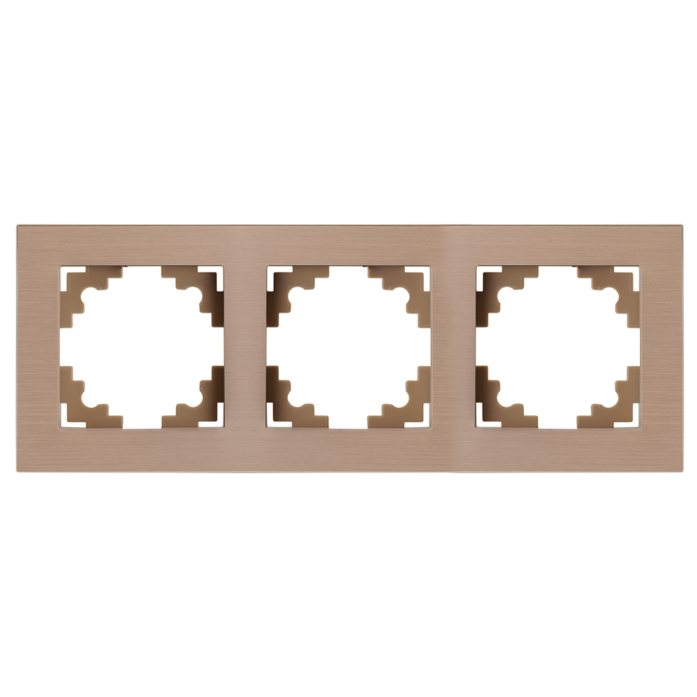 Рамка 3-местная Stekker Катрин MFR00-7003-02 50018