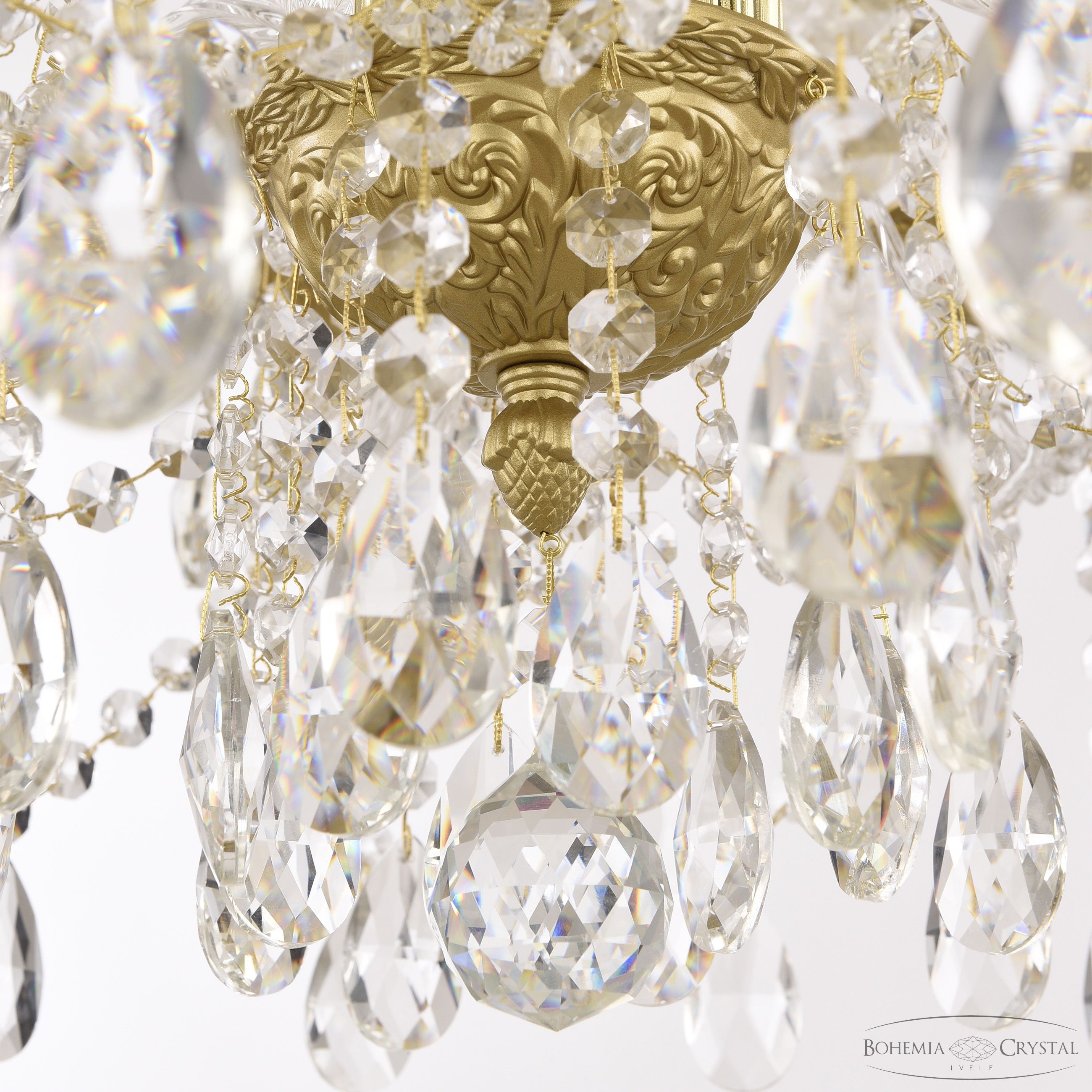 Подвесная люстра Bohemia Ivele Crystal AL16313/8/200 AG