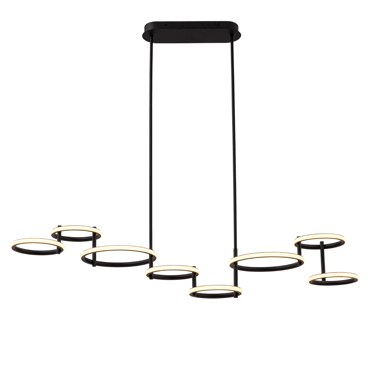 Подвесная люстра DeLight Collection MD20001002-8A matt black Подвесная люстра DeLight Collection MD20001002-8A matt black