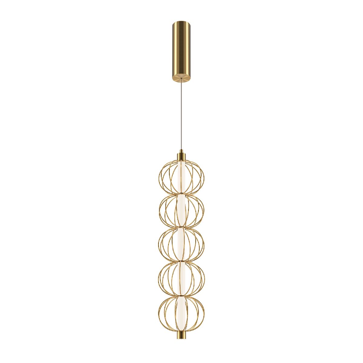 Подвесной светильник Maytoni Golden Cage MOD216PL-L10G3K Подвесной светильник Maytoni Golden Cage MOD216PL-L10G3K