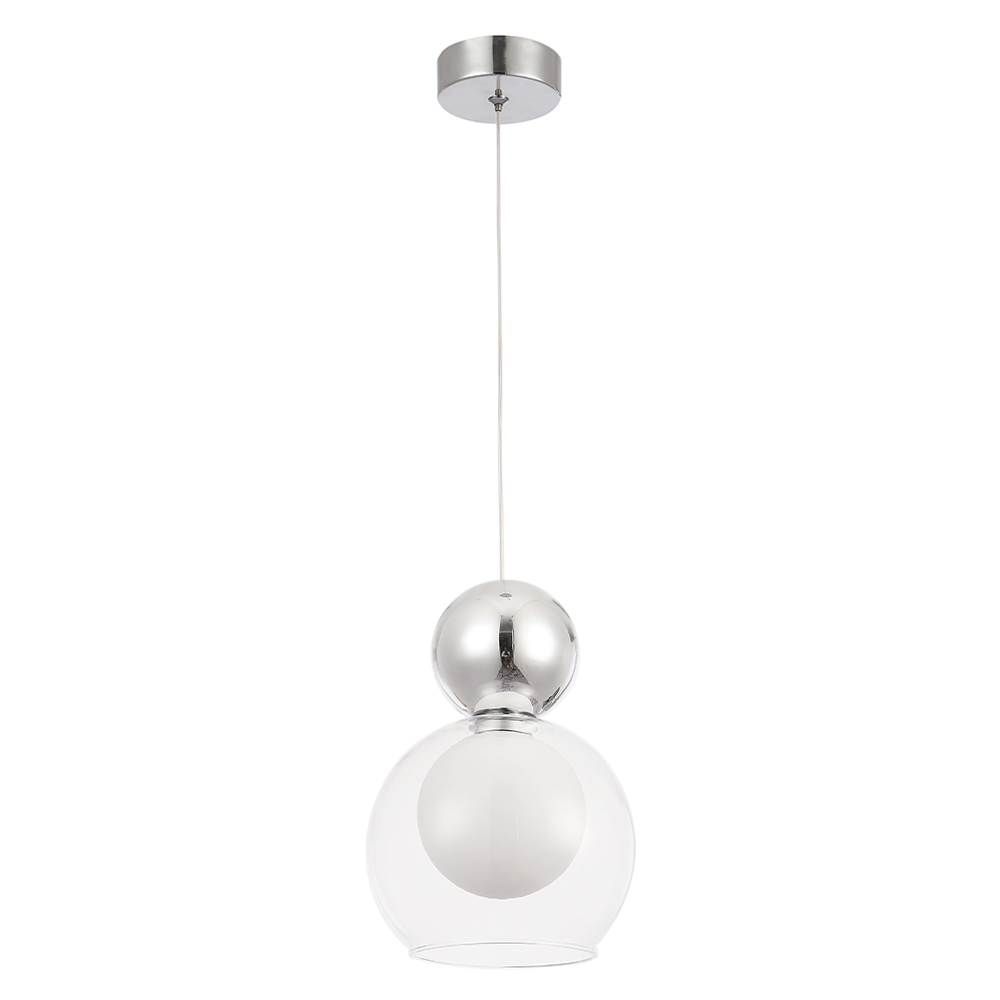Подвесной светильник Crystal Lux MURCIA SP1.2 CHROME Подвесной светильник Crystal Lux MURCIA SP1.2 CHROME